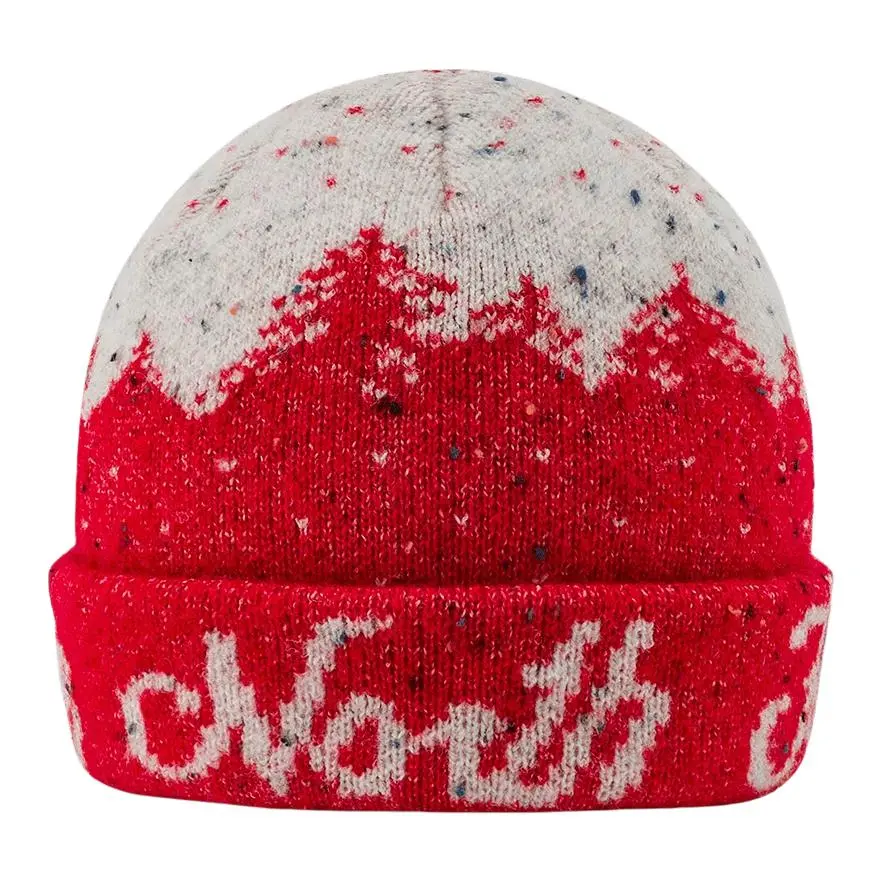 THE NORTH FACE Knitted Fabric Beanies Unisex Red