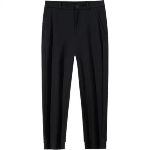 Anta Champion All Weather Collection Comfortable Casual Minimalist Style Fleece Lined Elastic Cuff Knitted Sweatpants