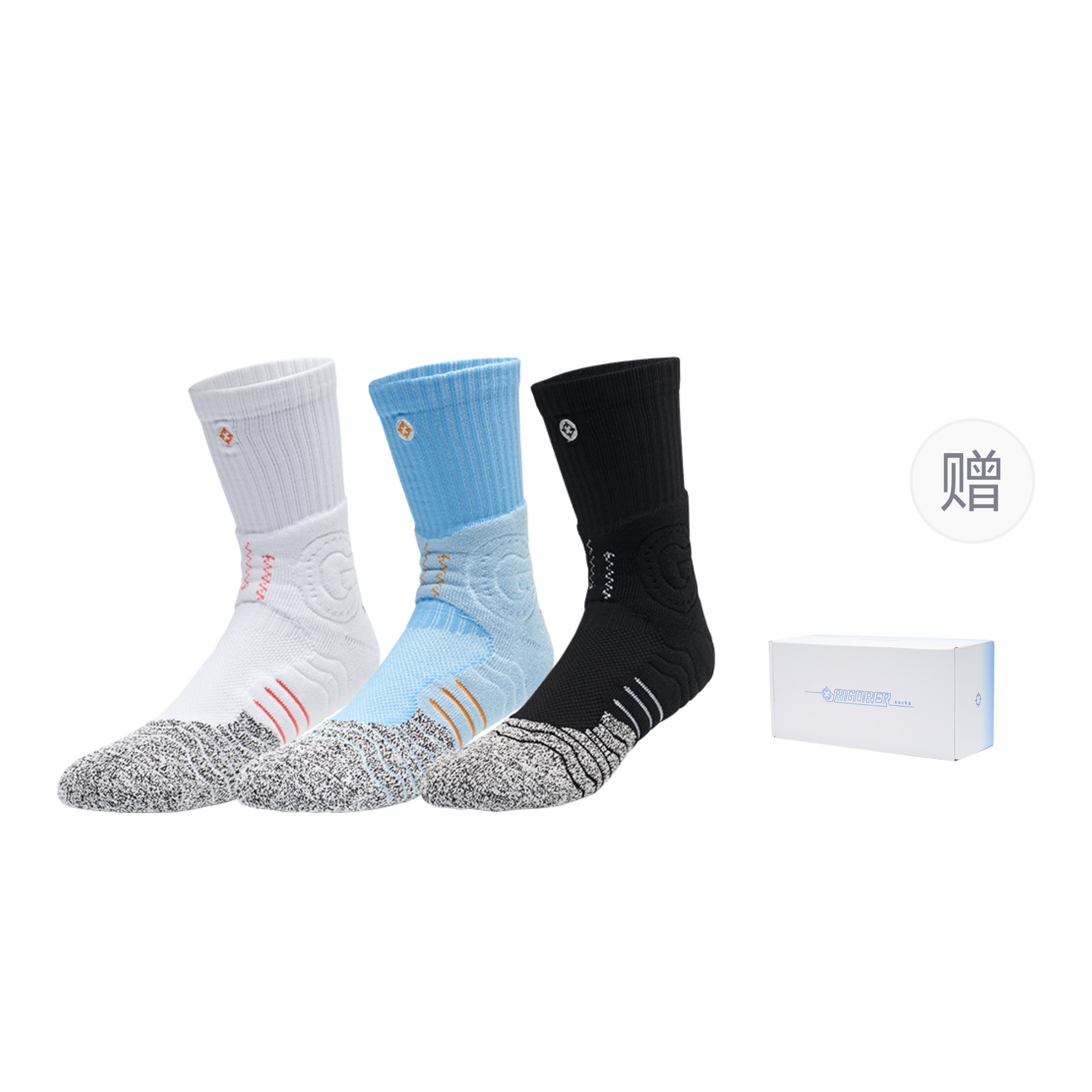 RIGORER Unisex Basketball Socks