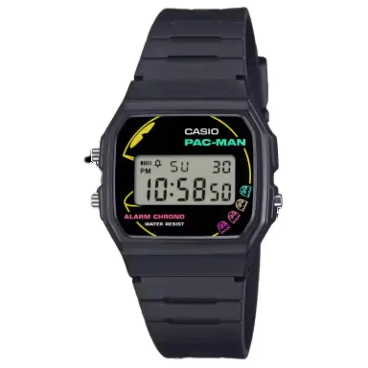 CASIO Quartz Movement Resin Strap Watch Unisex Gray Dial