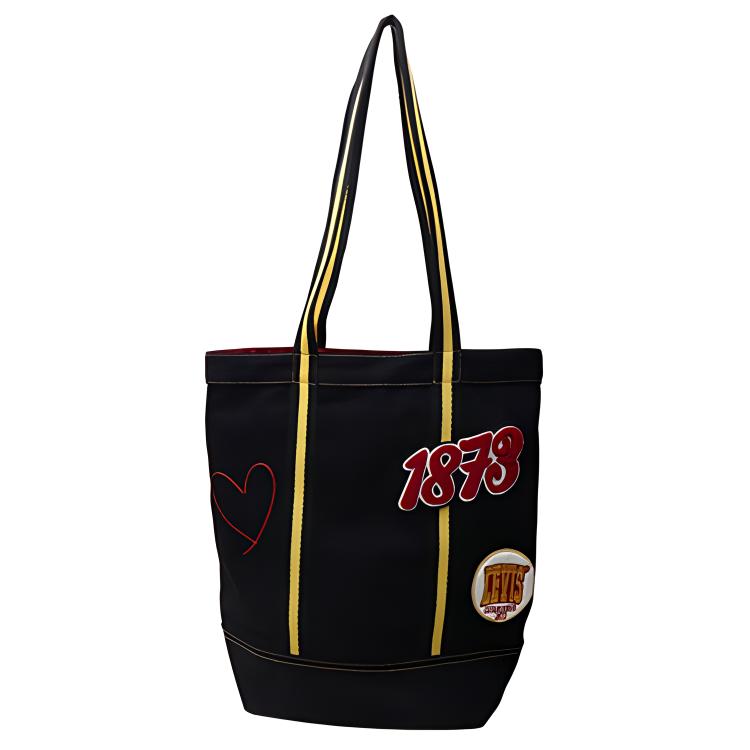 Levis Cotton Handbag, Shoulder Bag Unisex Black