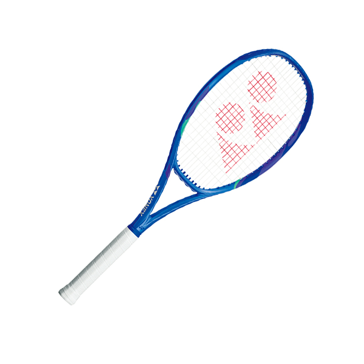 YONEX 8th Generation EZONE 100/ 300g Racket Weight 100 Square Inches Head Size Blue White Unisex Full Carbon