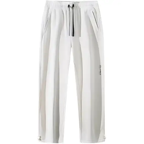 Anta Variety Training Collection Casual Minimalist Style Solid Color Loose Fit Lace Up Straight Fit Fleece Lined