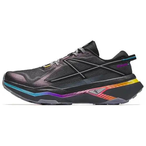 Anta Peregrine Falcon 2 Slip Resistant, Abrasion Resistant, Breathable Low top Casual Running Shoes Men's Gray Black