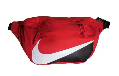 Nike Polyester Sling Bag, Fanny Pack Regular Unisex Red/Black