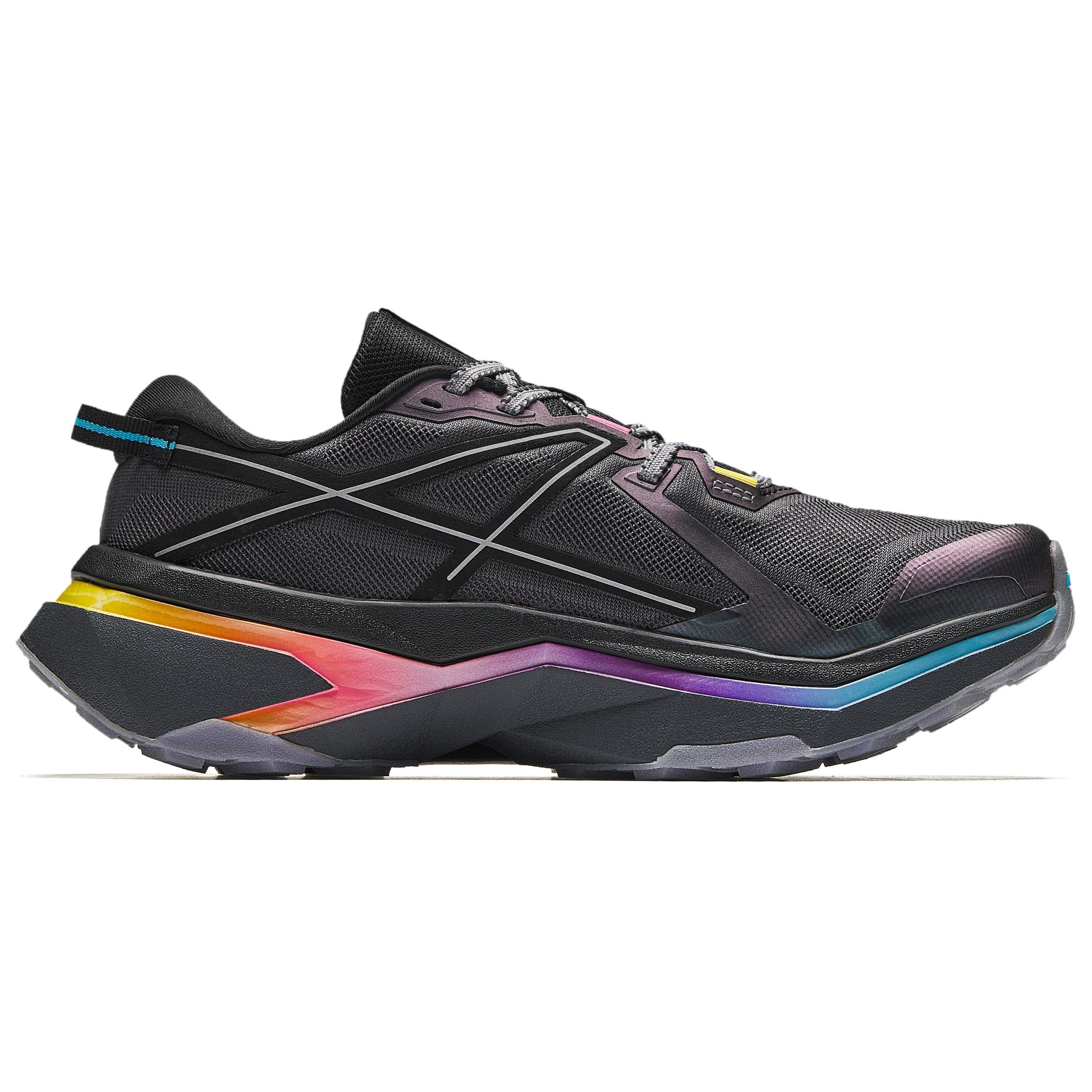 Anta Peregrine Falcon 2 Slip Resistant, Abrasion Resistant, Breathable Low top Casual Running Shoes Men’s Gray Black