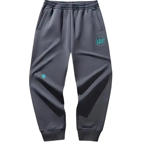 Anta Basketball Collection Knitted Sweatpants Unisex Castle Gray