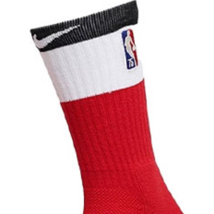 Nike Mixtape Elite Crew Knee High Socks Chicago Bulls City Edition Unisex 1 Pack Red/Black/White