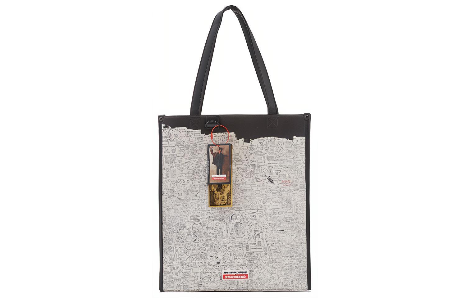 Сумка SPRAYGROUND SPRAYGROUND TALL TOTE Tote PVC (бежевый)