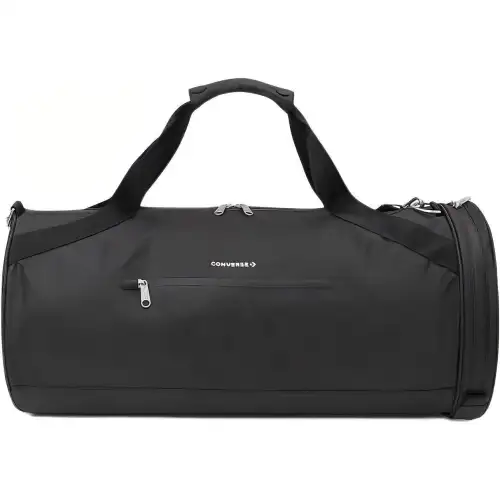 Converse Rubber With Polyester Cylinder Bag, Shoulder Bag, Crossbody Bag, Handbag, Travel Bag Unisex