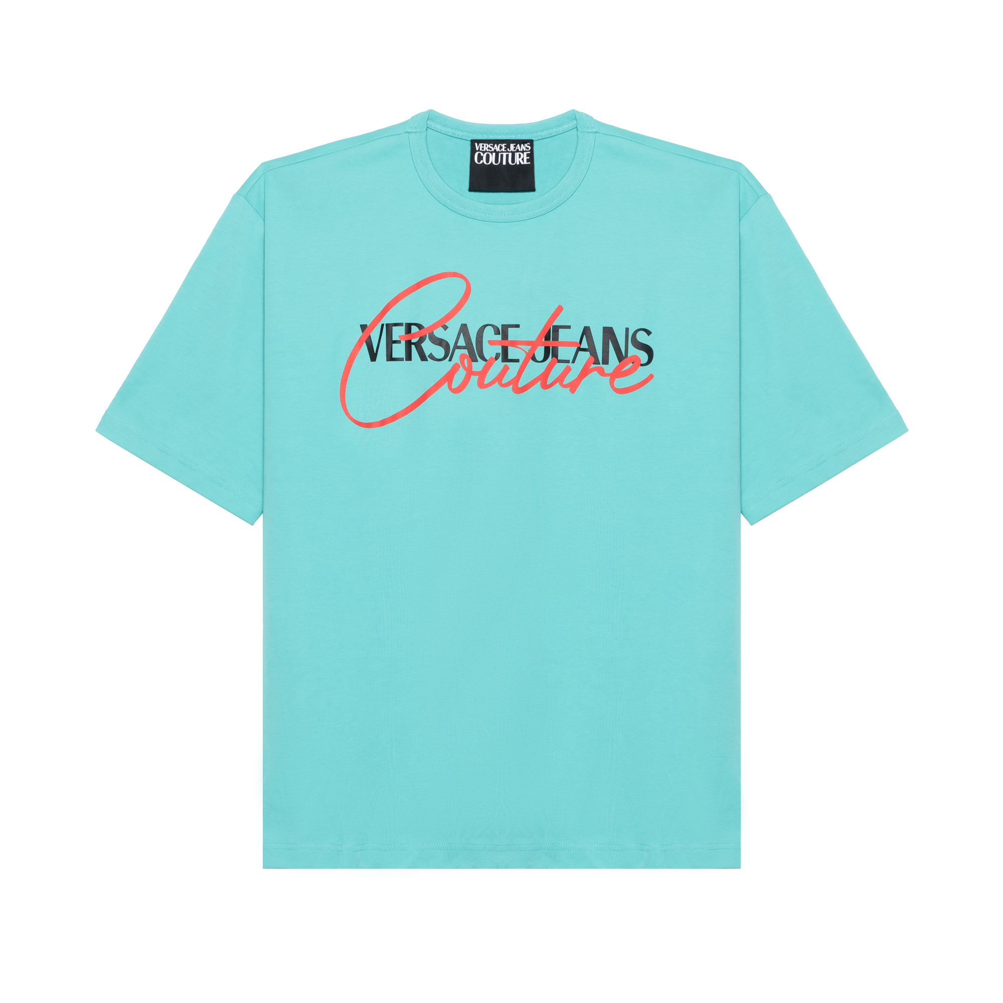 Мужская футболка Versace Jeans Couture (/ бирюзовая)