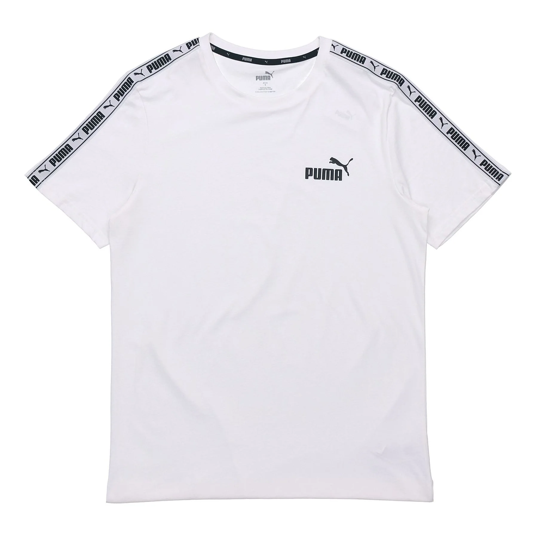 PUMA Casual Sportswear Men’s White+Black