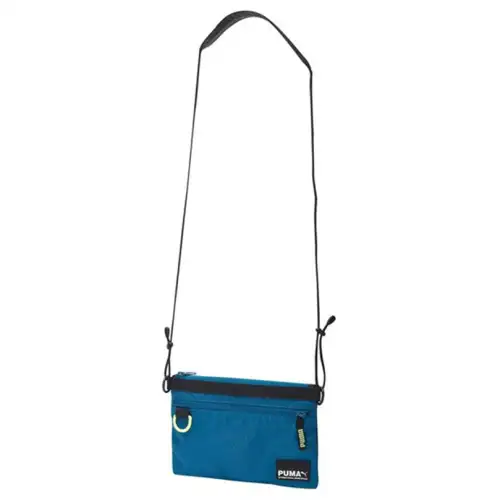 PUMA Fabric Shoulder Bag, Crossbody Bag Regular Unisex Blue