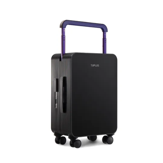 TUPLUS Instagram Style Suitcase Unisex Plain Black