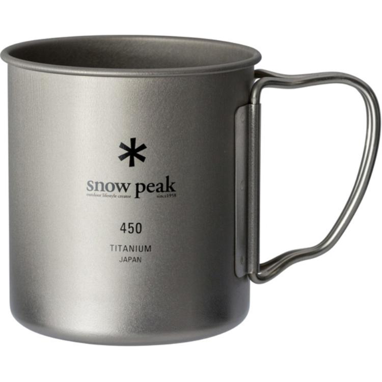 Кружка snow snow peak 450ml (серебристый)