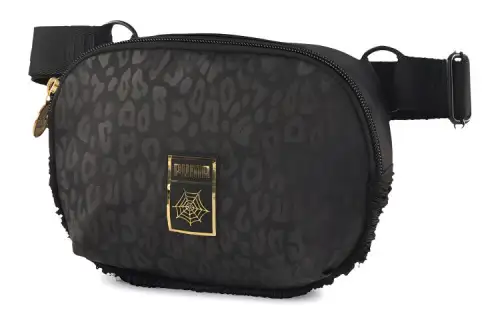 PUMA CHARLOTTE OLYMPIA Collaboration Zip Closure Pu Fanny Pack Regular Unisex Black