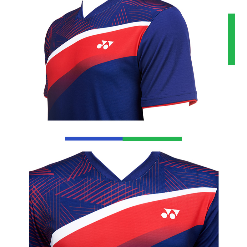 YONEX Badminton Jerseys Men’s V Neck Thin