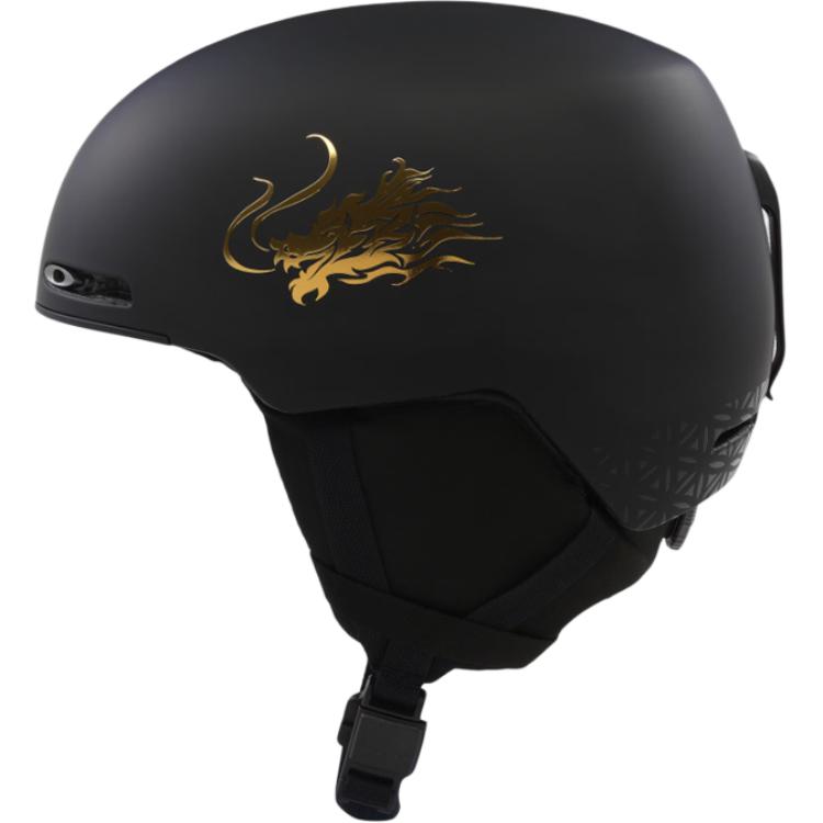 Oakley Adults Shell Polycarbonate PC; Foam Material; Polystyrene Foam EPS; Lace Up Synthetic Fiber Ski Helmets