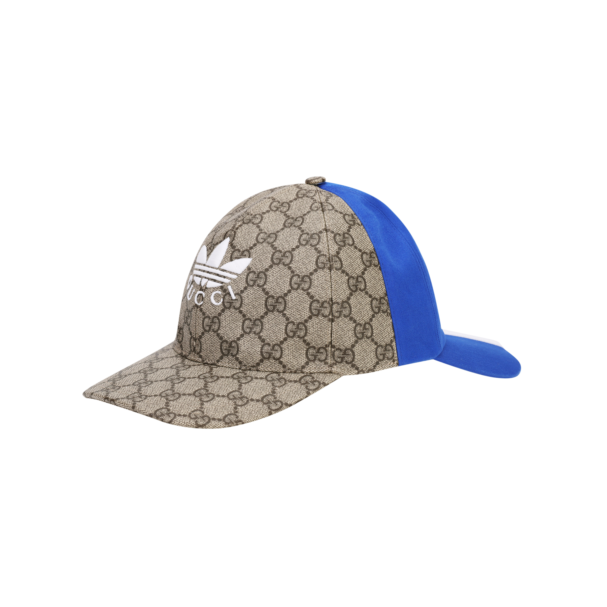 Мужская кепка Gucci adidas x Gucci (синяя)