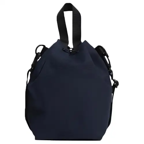 Adidas Athleisure Nylon Fabric Shoulder Bag Regular Women's Dark Blue
