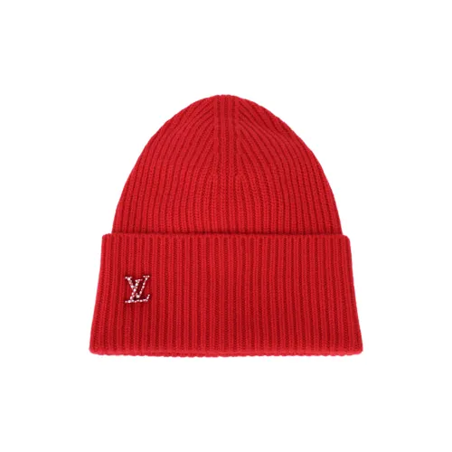 Louis Vuitton 2022 x Yayoi Kusama ribbed logo beanie