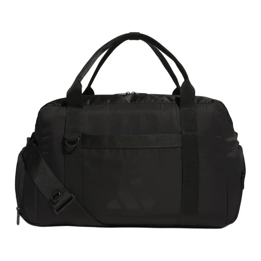 Adidas Polyester One Shoulder Crossbody Handheld Travel Bag Unisex Black