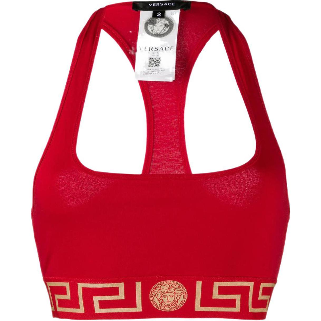 Женский топ Versace (красный)