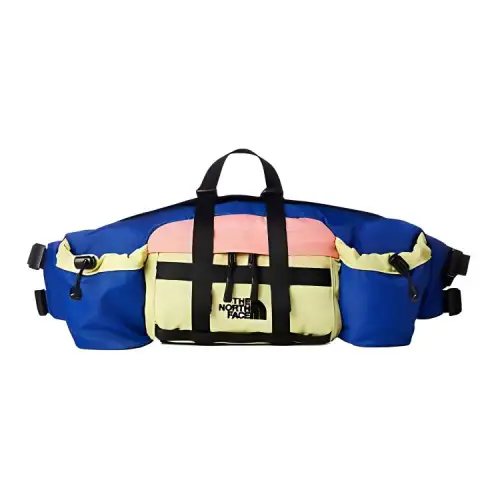 THE NORTH FACE 24L Backpack Outdoor Bag Nylon Blue Yellow Unisex