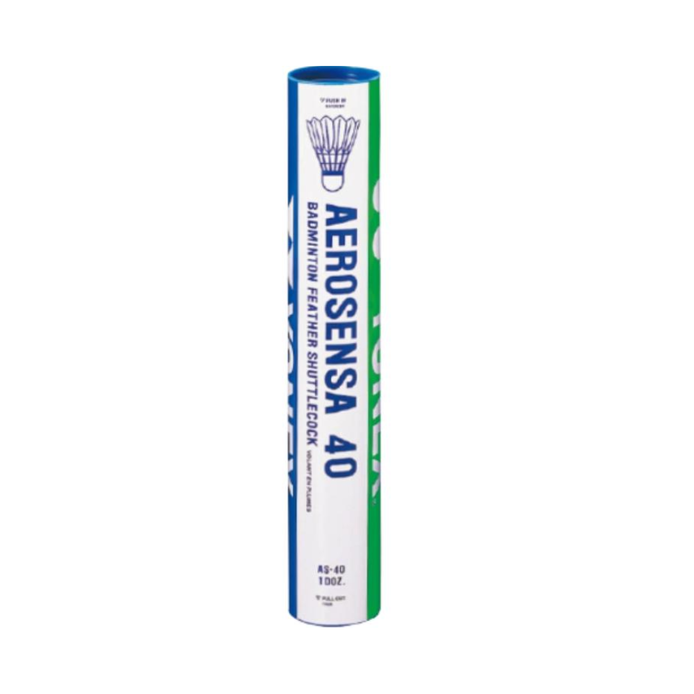 YONEX AS 40EX Goose Feather Shuttlecock 12 Pack Goose Feather Shuttlecocks