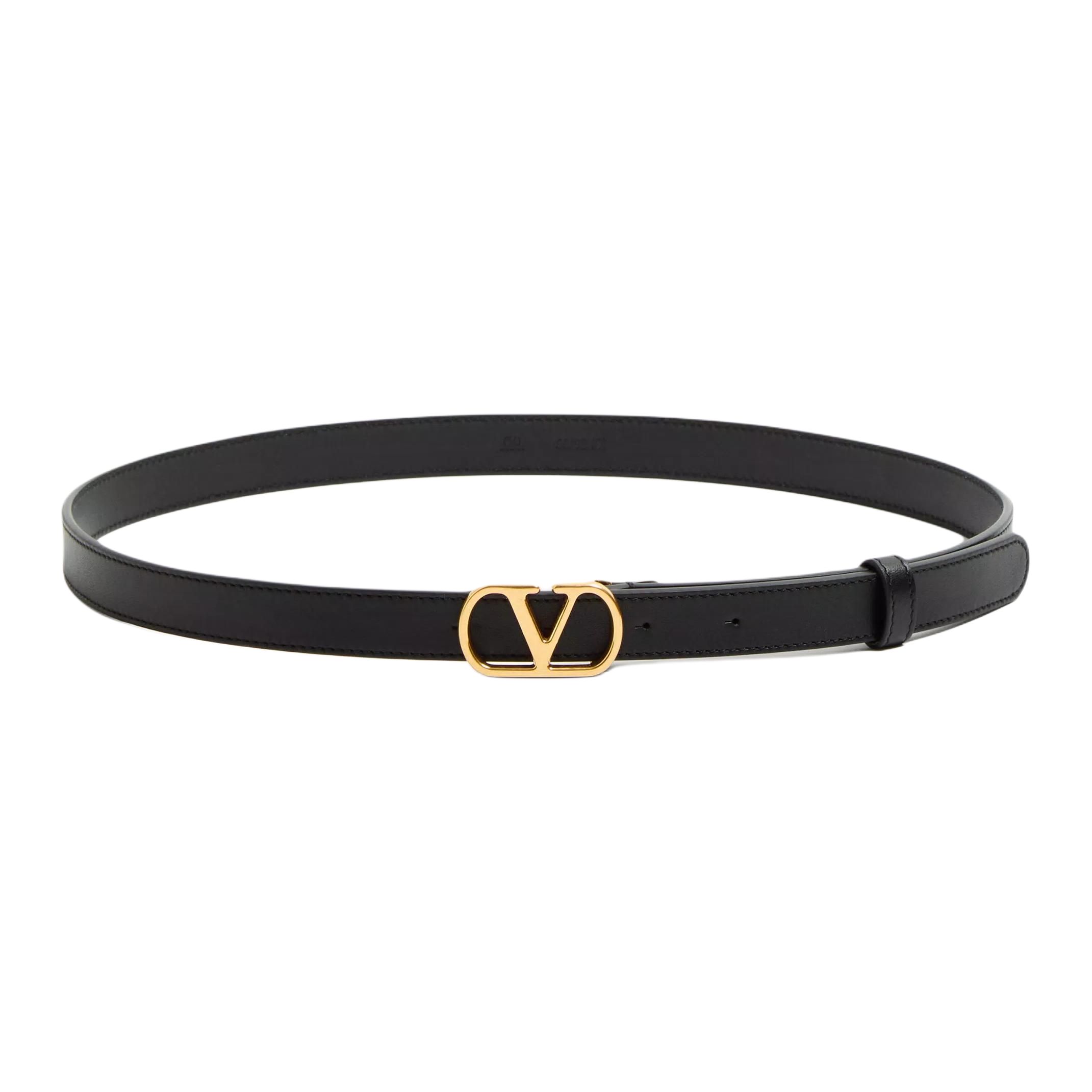 Женский ремень Valentino Valentino 2CM (черный)