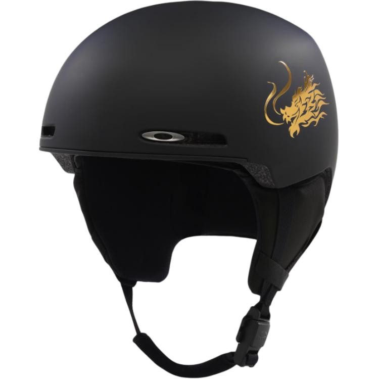 Oakley Adults Shell Polycarbonate PC; Foam Material; Polystyrene Foam EPS; Lace Up Synthetic Fiber Ski Helmets