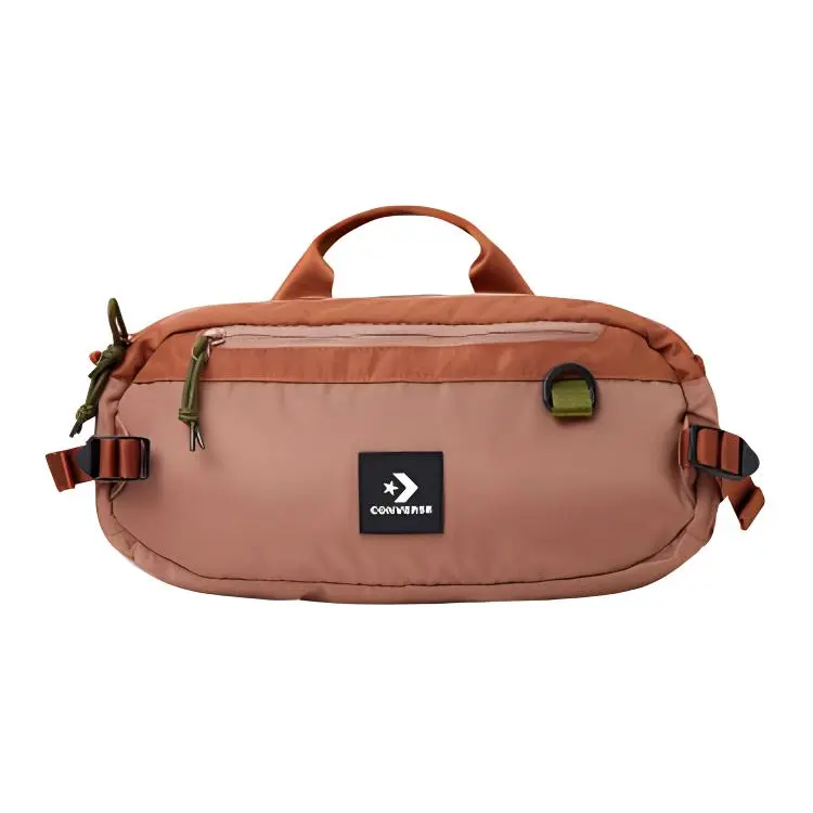 Converse Polyester One Shoulder Handbag Regular Unisex Brown & Multicolor