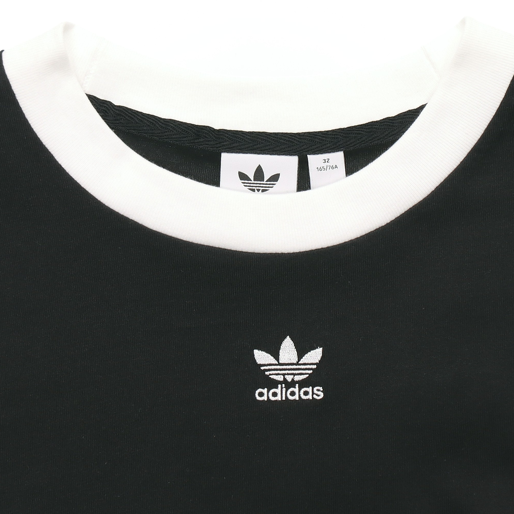 Женская футболка adidas originals (черная) — фото 7