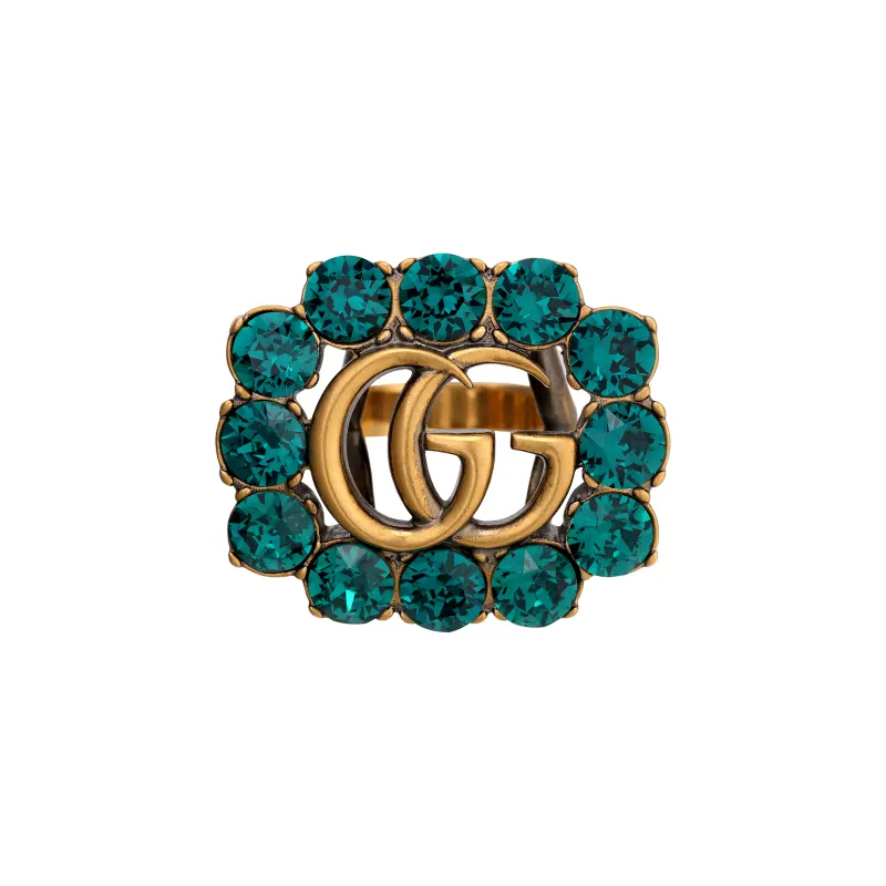 GUCCI GG Marmont Rings Unisex Gold