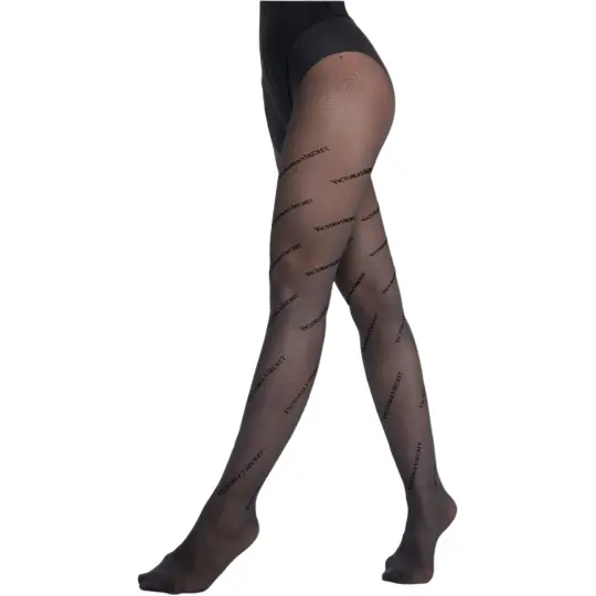 Victoria's Secret VERY SEXY Stockings Women's 1 Pack Black