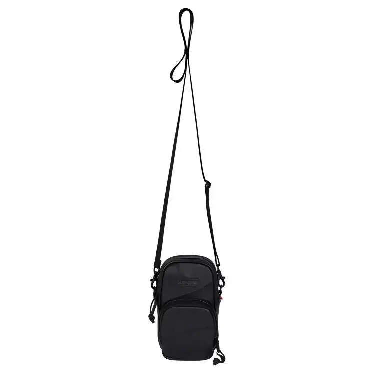 Supreme FW19 Cow Leather Crossbody Bag, Shoulder Bag Small Unisex Black