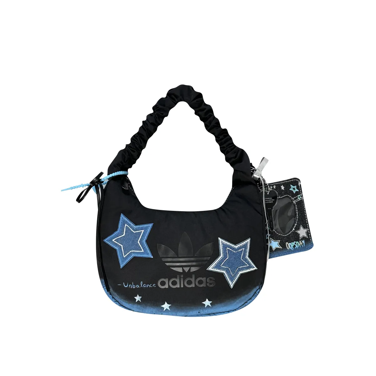 Adidas Originals Fabric Handbag Regular Women's Blue Black