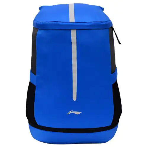 Li Ning Sports Polyester Travel Bag Backpack Regular Unisex Crystal Blue