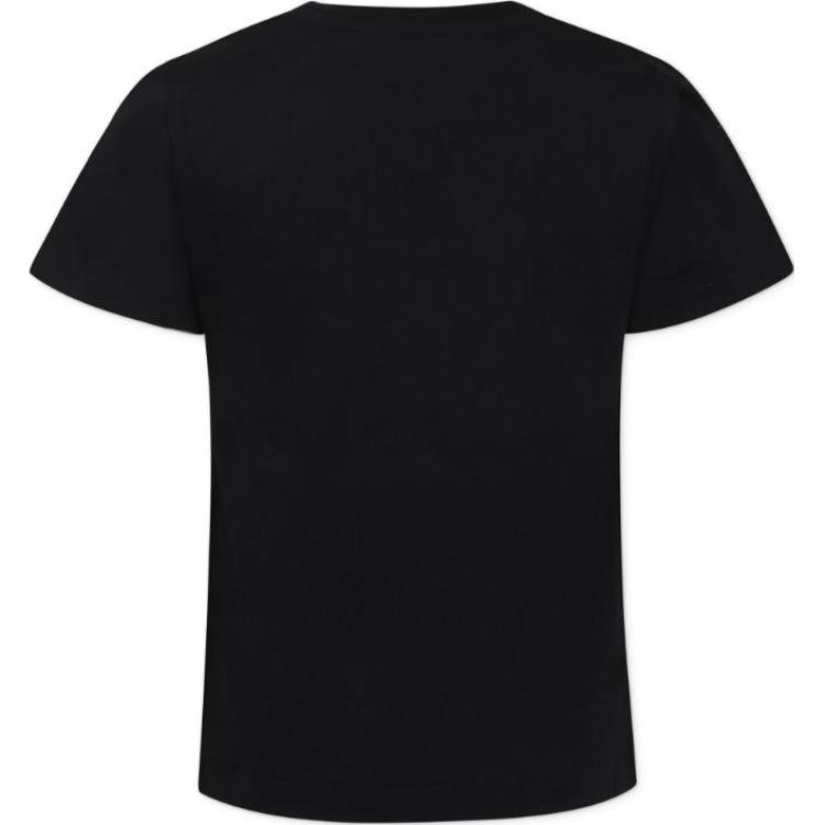 Женская футболка BALMAIN Kids T-shirt (черная) — фото 2