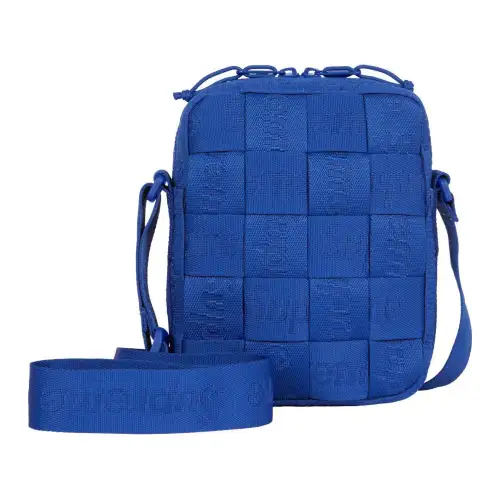 Supreme Jacquard Shoulder Bag, Crossbody Bag Regular Unisex Blue