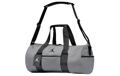 Jordan Polyester Gym Bag Large Unisex Gray