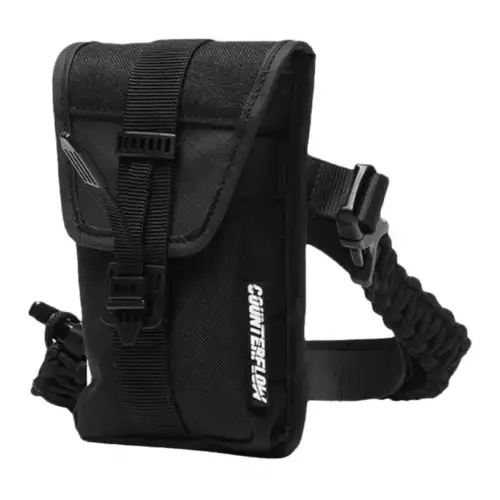 Li Ning Polyester Sling Bag Regular Unisex Black