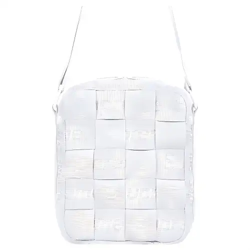 Supreme Fabric Crossbody Bag, Shoulder Bag Regular Unisex White