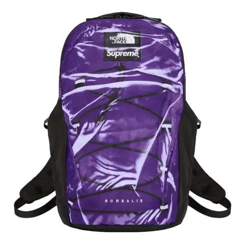 Supreme X The North Face/THE NORTH FACE Collaboration Polyester Backpack Unisex Purple