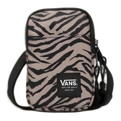 Vans Polyester Shoulder Bag, Crossbody Bag Regular Women's Brown