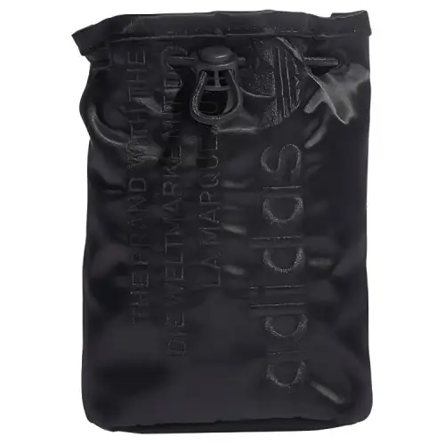 Adidas Originals Satin Shoulder Bag, Crossbody Bag Regular Women's Pure Black