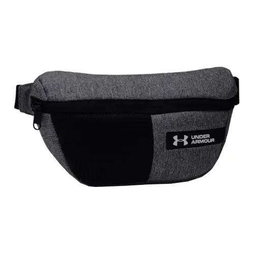 Under Armour Under Armour Polyester Polyamide Fanny Pack Regular Unisex Black Gray