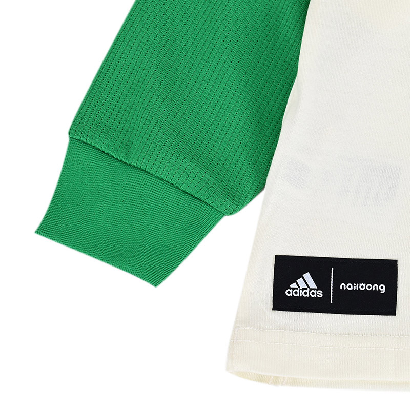 Детская футболка adidas (бежевый) — фото 5