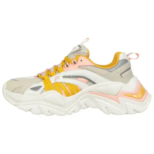 FILA Electrove Low top Casual Shoes Women's White Yellow Beige