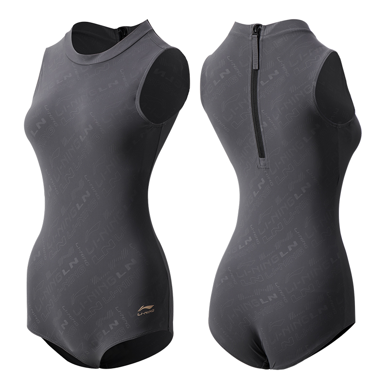 Li Ning One Piece Swimsuits Women’s Casual Surf Swimsuit